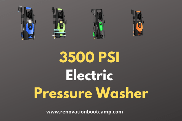Best 3500 PSI Electric Pressure Washer