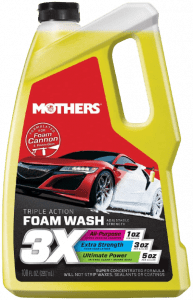 Mothers 05610 3X Triple Action Foam Wash, 100 fl. oz.